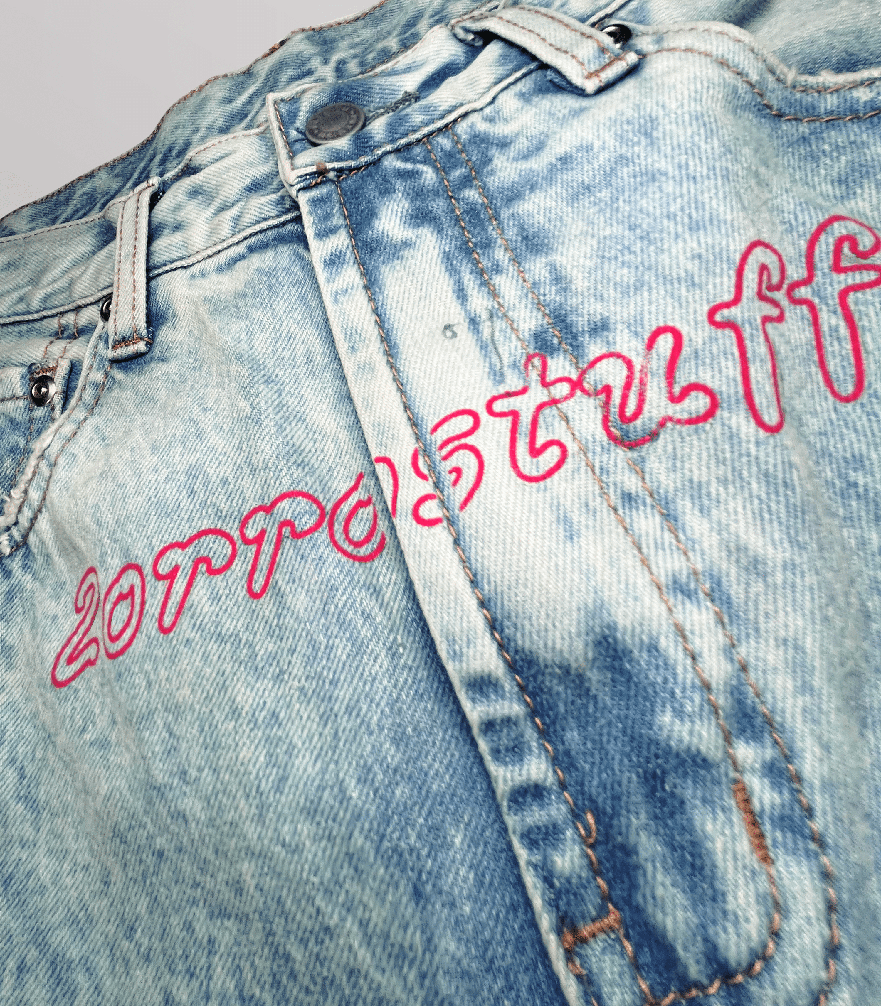 Zorro Stuff Jeans Jeans Lt Destroy