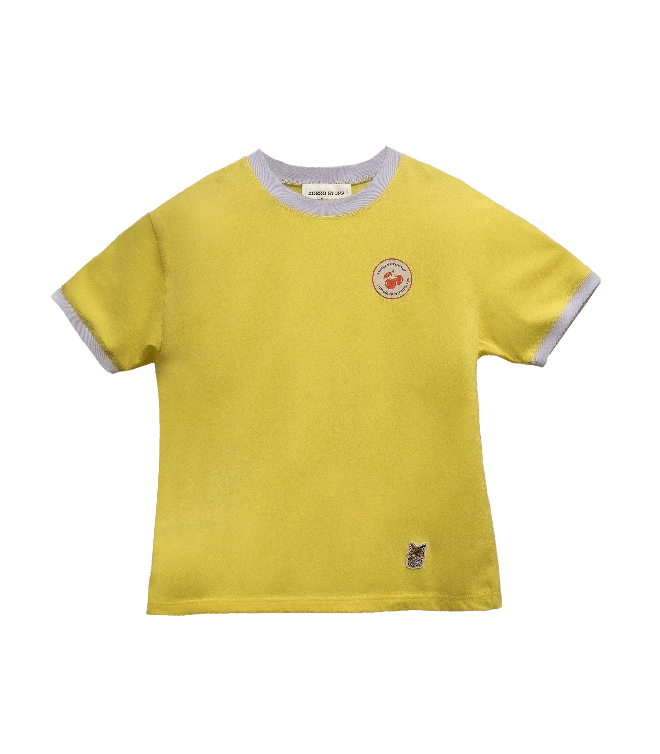 Zorro Stuff T-Shirts 80s T-Shirt Cherry Yellow