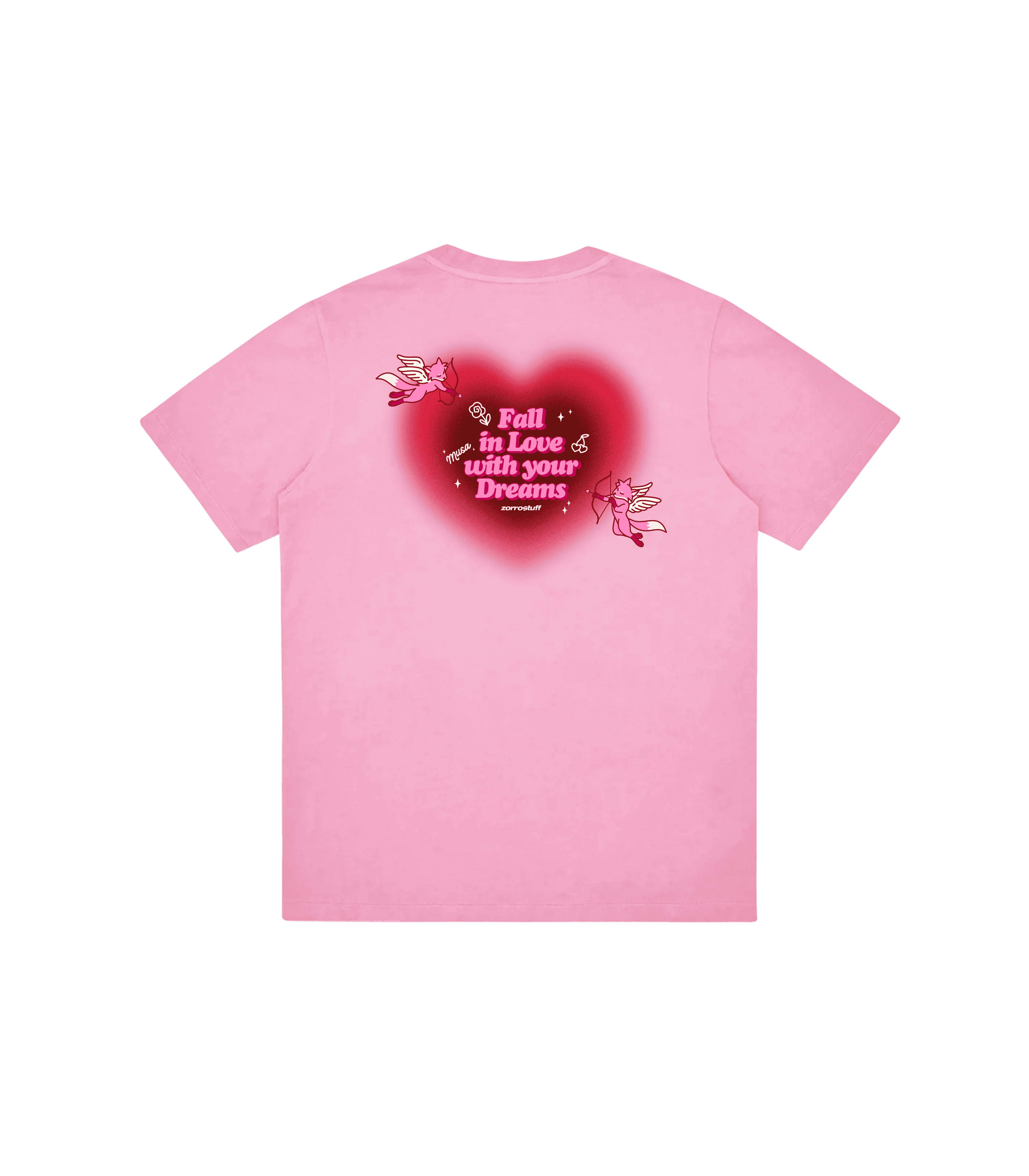 Zorro Stuff T-Shirts Cupid Pink Tee