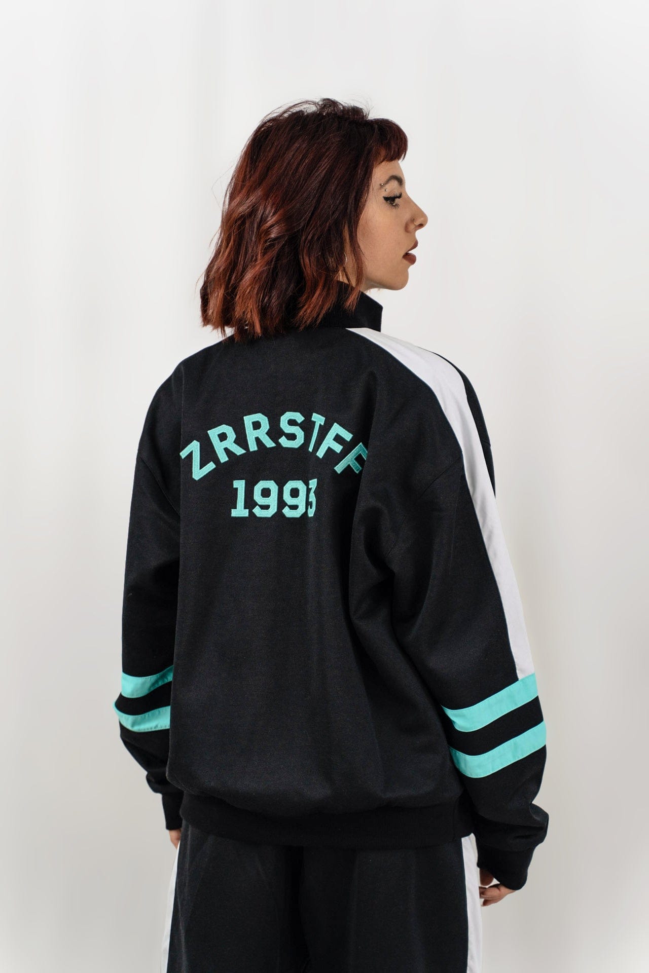 Zorro Stuff Tracksuits Tracksuit ZRRSTFF 1993 Black & Verde Menta